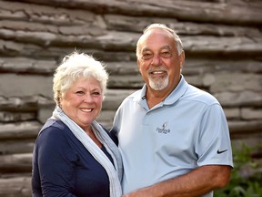 Jackie Wells, seen with her husband Fred, is still suffering symptoms such as extreme fatigue and shortness of breath months after testing positive for COVID-19. The North Middlesex resident wants people in rural areas to know that the coronavirus isn't just in the larger cities. Handout