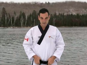 Jim Gies won Pan Am bronze in poomsae taekwondo on Dec. 20.