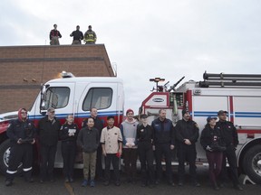 A 2018 photo of the Peace River Rooftop Campout in support of Muscular Dystrophy Canada.