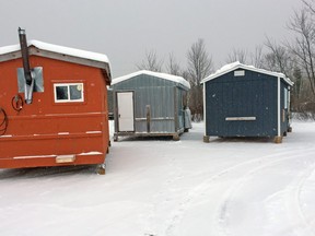 Ice fishing outfitters are waiting until at least the Jan. 9 weekend when the lockdown is expected to end locally before opening for this year's season. File Photo