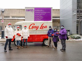 Fourteen hundred holiday baking kits were delivered to households throughout the Greater Toronto Area