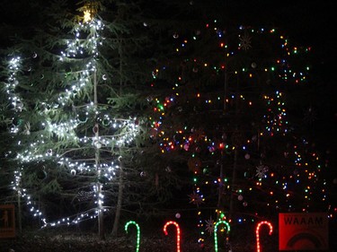 A display at the Gray's Creek Holiday Sparkle Drive-Through. Photo on Thursday, December 3, 2020, in Cornwall, Ont. Todd Hambleton/Cornwall Standard-Freeholder/Postmedia Network