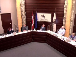 Town councillors discuss SLS Family Sports Centre funding November 17.