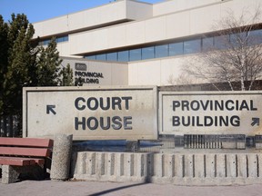 A file photo of the Grande Prairie Courthouse