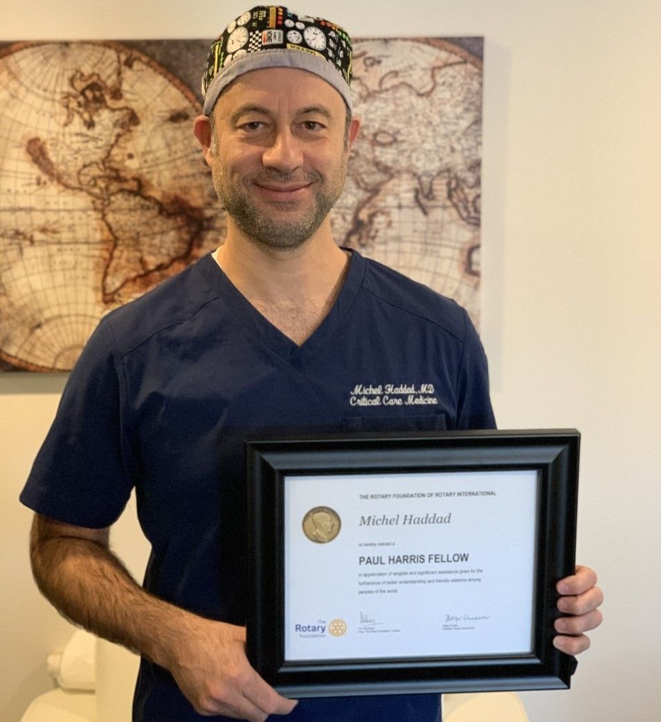 Hospital chief of staff among those honoured by Rotary Club of Sarnia