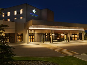 The former Courtyard Cold Lake by Marriott in Cold Lake, Alberta is now the Hotel Dene & Conference Centre.