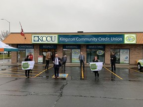 The city's new climate action fund launched at the Kingston Community Credit Union in Kingston on Tuesday.