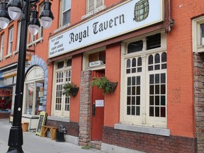 A view of the now-closed Royal Tavern on Princess Street in downtown Kingston.