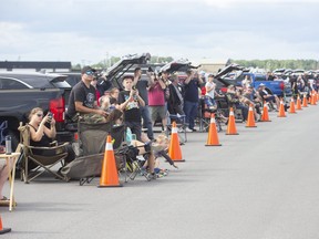 AirShow London was a sell-out in London in September. The only air show to be held in Canada this year was a drive-in event to keep spectators socially distanced. Derek Ruttan/The London Free Press/Postmedia Network