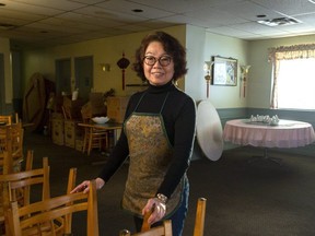 Isma Chiu is closing the Kambie Restaurant on Horton Street on Thursday after 27 years. “I really just want to spend more time now with my mom,” she said. (Mike Hensen/The London Free Press)