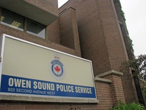 Owen Sound Police Service offices.