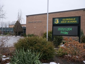 Glendale High School, Tillsonburg, Ont. (Chris Abbott/Norfolk & Tillsonburg News)