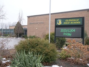 Glendale High School, Tillsonburg, Ont. (Chris Abbott/Norfolk & Tillsonburg News)