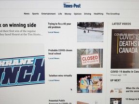 The Cochrane Times Post releases its new webpage.TP.jpg