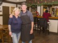 Audrey and Phil Pitcher own the Rose and Thistle pub on Dalhousie Street in downtown Brantford.