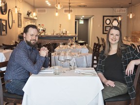 Brandon and Andrea Legacey are owners of Juniper Dining Co. in Paris, Ontario.