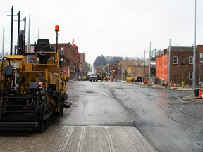 Work on the new 10th Street bridge in Owen Sound is now in the final stretch, with city officials saying they're gearing up to open the structure Dec. 14. Final paving work is set to begin Monday. DENIS LANGLOIS
