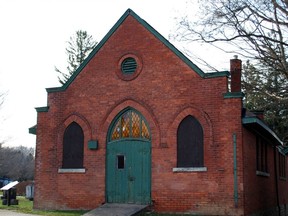 The 115-year-old red brick chapel at Greenwood Cemetery, seen here on Dec. 23, 2020, is on Owen Sound's list of properties of cultural heritage value or interest. DENIS LANGLOIS