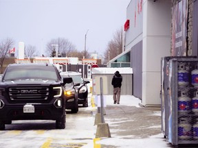 Ontario's provincial offences officers have visited more than 2,308 big-box stores and other essential retail businesses across the province in 2021. (Jordan Haworth/Postmedia News)