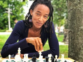 Ingrid Gayle, founder of Girl Boss Chess, is hoping to open up a whole new world in for girls and women by teaching them chess on-line.  
Supplied by Girl Boss Chess