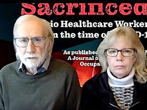 James Brophy and Margaret Keith, both adjunct assistant professors at the University of Windsor, are co-authors of a study titled "Sacrificed: Ontario Healthcare Workers in the Time of COVID-19" for the Ontario Council of Hospital Unions and Canadian Union of Public Employees.