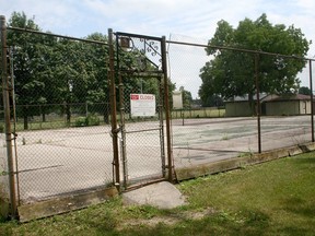 South Huron has decided to replace the Exeter tennis court in 2021 with a multi-use court that can be used for tennis, basketball and pickleball. The municipality has also applied for a grant for the project. File photo/Scott Nixon