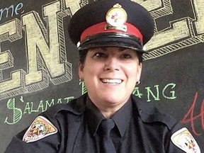 Sgt. Chantal Larocque of the Anishinabek Police Service has been nominated as an unsung COVID hero on Nipissing First Nation.
Chantal Larocque photo