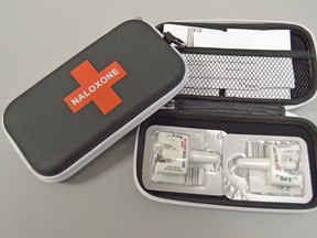 With local overdoses and opioid-related deaths on the rise, the North Bay and Parry Sound District Health Unit is reminding the public it offers naloxone kits and training. 
Postmedia File Photo