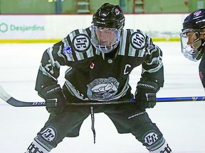 Northeastern Ontario product Josh Boucher is the captain of the Espanola Express of the Northern Ontario Jr. Hockey League. CHELSEA SOLOMON