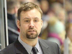 Terry Wilson/OHL Images
Soo Greyhounds associate coach Jordan Smith says he has no interest in the Sudbury Wolves head coaching position.