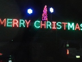 It's been a different Christmas this year, but columnist Bonnie Kogos found ways to stay connected online, while a Kagawong resident has lit up their yard with a giant Merry Christmas sign.