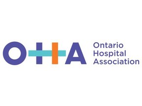 Ontario Hospital Association logo.
