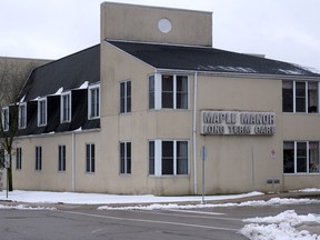 Maple Manor Long Term Care, Tillsonburg. (Chris Abbott/Norfolk & Tillsonburg News)