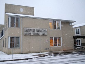 Maple Manor Long Term Care, Tillsonburg. (Chris Abbott/Postmedia Network)