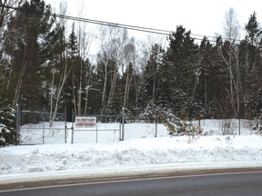 The city acquired this lot on Highway 108, just west of the Elliot Lake Boat Launch, from the Ministry of Natural Resources and Forestry a few years ago.  KEVIN McSHEFFREY/THE STANDARD