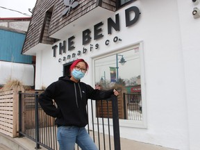 Laura Bradley is the owner of The Bend Cannabis Co., retail outlet that opened in December in Grand Bend.