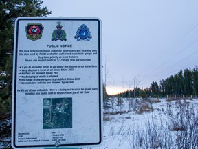 The County of Grande Prairie will be managing the new Evergreen Ridge Recreational Area near Evergreen Park. The area is a popular place for area residents to use by foot, bike or horseback. RANDY VANDERVEEN