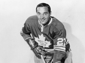 Frank Mahovlich as a Toronto Maple Leafs player.