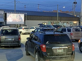 Prairie City Cinema was able to provide drive in showings to people in the summer of 2020 but it didn't last long with restrictions shutting them down several times. (file photo)