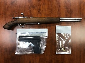 The items seized by Manitoba First Nation Police Service officers. (supplied photo)