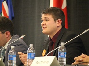 Aidan Theroux, who ran in the 2019 federal election as the Sherwood Park-Fort Saskatchewan NDP candidate, has put his name forward to represent the party again. Lindsay Morey/News Staff/File