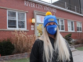 Renee Card, with River City Vineyard in Sarnia, is organizing a fundraiser for the church's homeless shelter in February as part of the Coldest Night of the Year walk.
