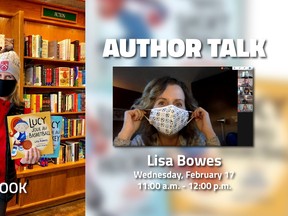 Author and veteran sports reporter Lisa Bowes will be participating in a virtual author talk on Feb. 17 as part of Lambton County Library’s annual winter reading program, Bundle Up With a Book. Handout/Sarnia This Week