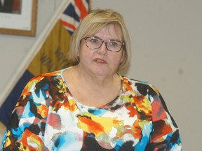 Shirley Roebuck is the chairperson of the health coalition for Sarnia-Lambton and Chatham-Kent. She spoke Jan. 20 about the impact that inadequate staff numbers at nursing homes are having on patients. During the meeting, staffing numbers at a Wallaceburg nursing home were mentioned. Roebuck is shown in a file photograph from 2017. File photo/Courier Press