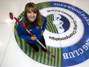 Sherwood Park Curling Club business manager Heaher Nedohin will serve as head coach of Team Canada at the upcoming Canadian women’s curling championships in Calgary. David Bloom/ Postmedia Network