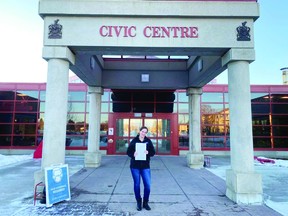 Coun. Laura Tillack was the first City of Leduc councillor to submit her nomination papers for the 2021 municipal election. (Supplied)