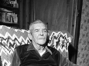 A portrait of Dan Pine, Sr., of Garden River First Nation, was taken by Jane Mundy in the 1980s. SUPPLIED