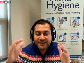 Lambton County medical officer of health Dr. Sudit Ranade spoke at a Facebook Live event on Jan. 26 to talk about the COVID-19 vaccine supply in Lambton.