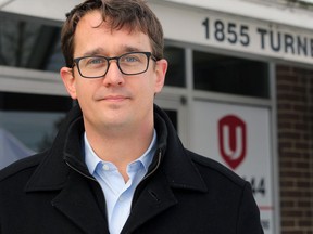 Monte McNaughton, Ontario minister of labour, training and skills development, is seen in this file photo from when he visited Windsor in December.