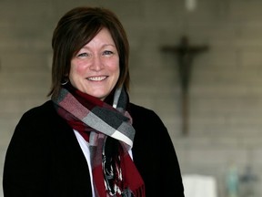 Juli Faubert of St. Angela Merici Catholic School is the principal of the year in the Western region of the Catholic Principals' Council of Ontario. Photo taken Friday, Jan. 22, 2021, in Chatham, Ont. (Mark Malone/Chatham Daily News)